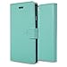iPhone 6 PLUS case, iPhone 6S Plus case, Teal INVELLOP Leatherette Wallet iphone 6 PLUS Case cover for the iPhone 6 Premium Wallet Case Flip Cover for Apple iPhone 6 PLUS (2014) (Teal)