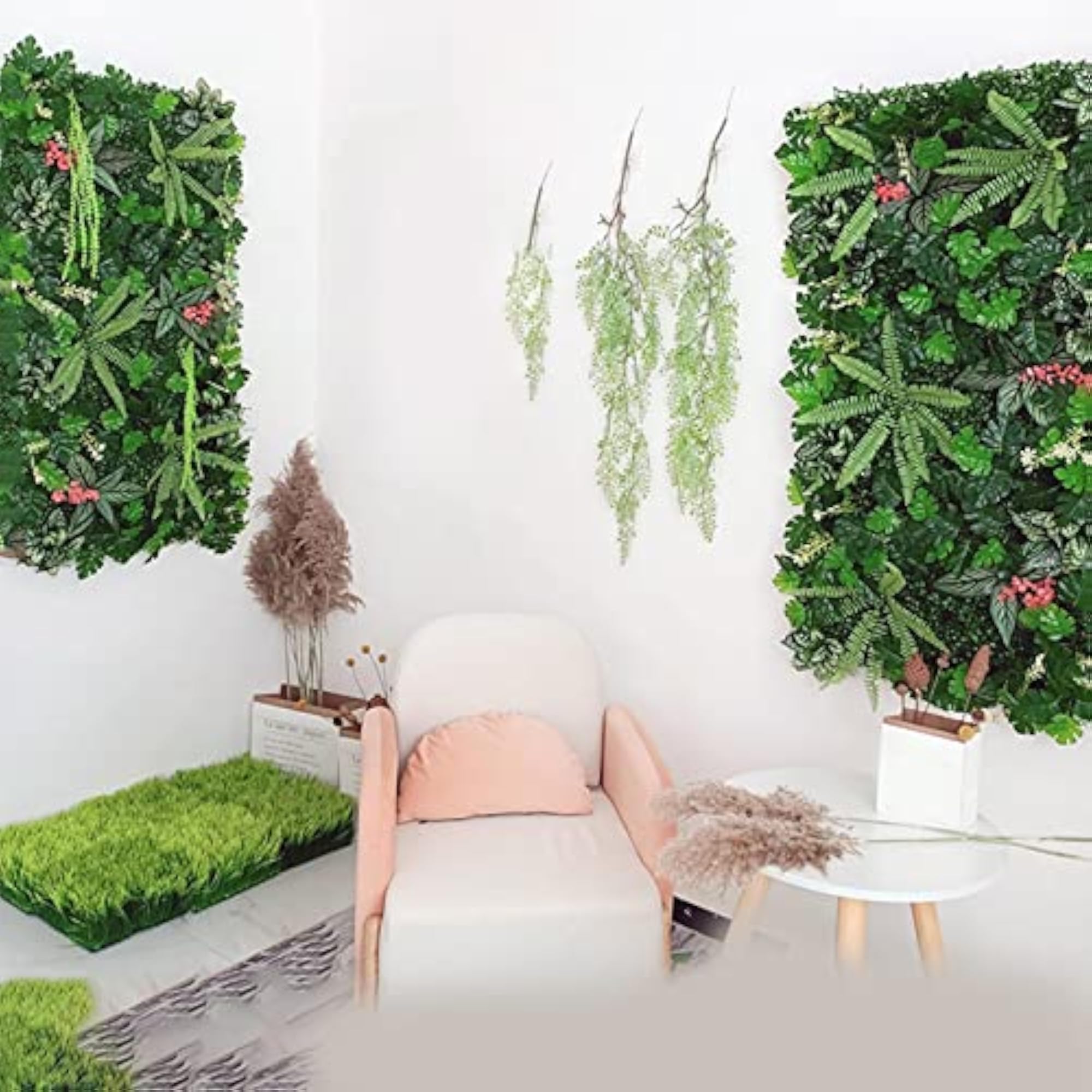 Artificial Grass Wall Panel for Photography Decor