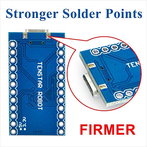 Osoyoo Pro Micro Atmega32U4 5V/16Mhz Module Board With 2 Row Pin Header Replace With Atmega328 Pro Mini For Arduino #TOP4