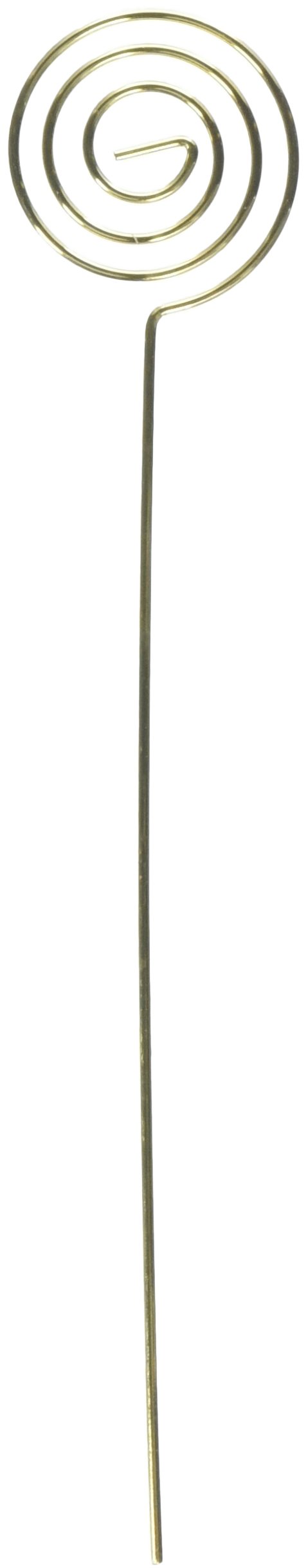 Plettri circolari in oro, 6 per confezione, lunghezza 15,2 cm
