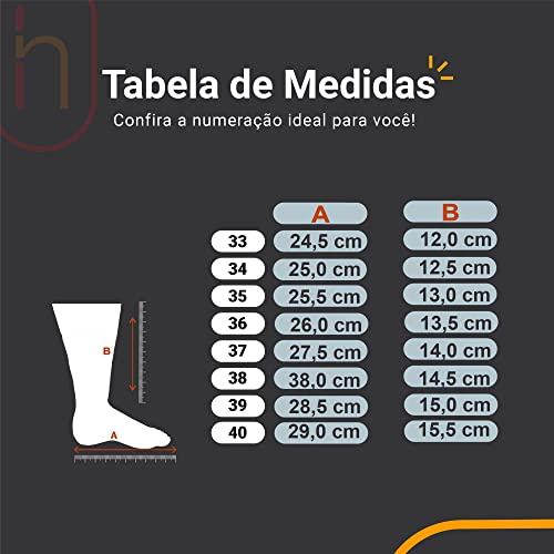 BOTA CANO CURTO 4104 NOVO HÁBITO FEMININA - PRETA Tamanho: 36