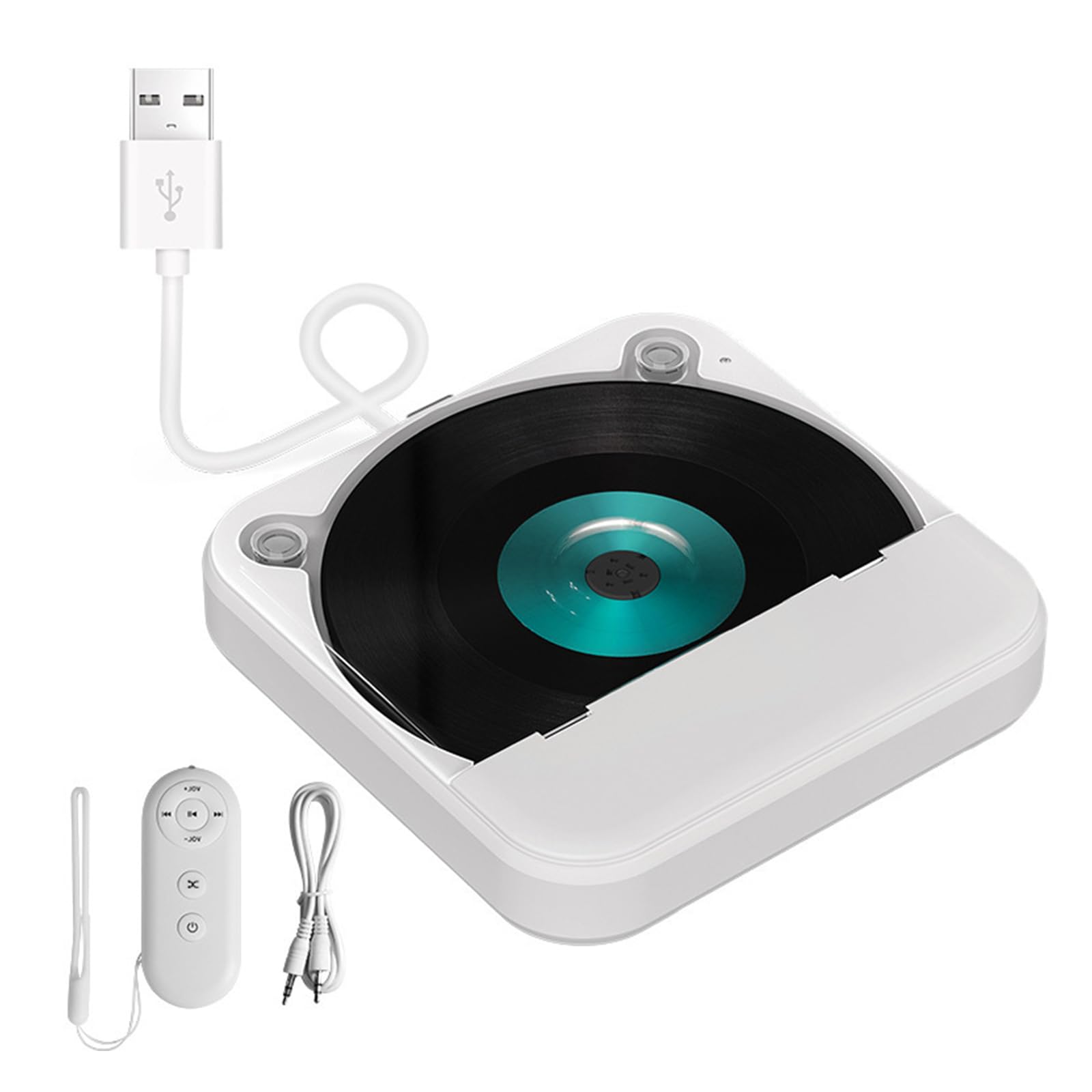 Lettore disco esterno leggero con semplice funzionalità plug and play per viaggi, pendolari quotidiani, lettore disco facile da trasportare per computer portatile