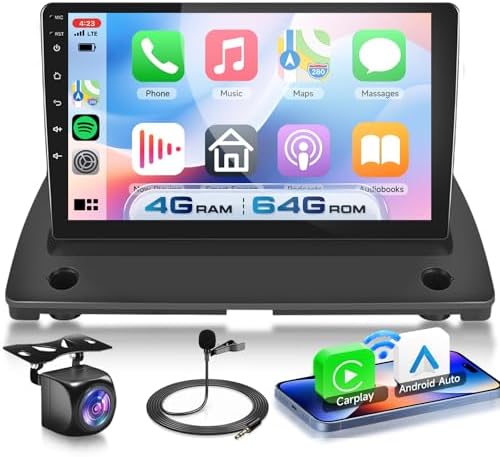 VECHTEL 4G+64G Autoradio Android 15 pour Volvo XC90 2004-…