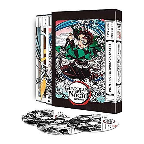 Guardianes de la noche Temporada 1 DVD Épisodes 1-13 pour soirée manga