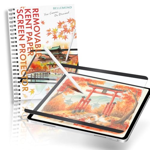 BELLEMOND | Paperfeel Magnetic Screen Protector for iPad Air 10.9” & iPad Pro 11” (2018-2023) | Kent Paper Type Smooth Matte Film | Removable & Reusable | Engineered in Japan