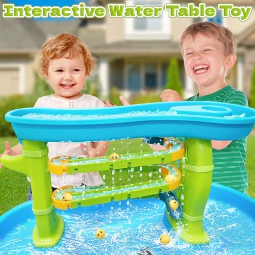 Water Slide Toys for Step2 Rain Showers Water Table Accessories for Kids - 1