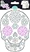 Aladine – 41550 – Adesivi – Tessile Stones Testa di Morte