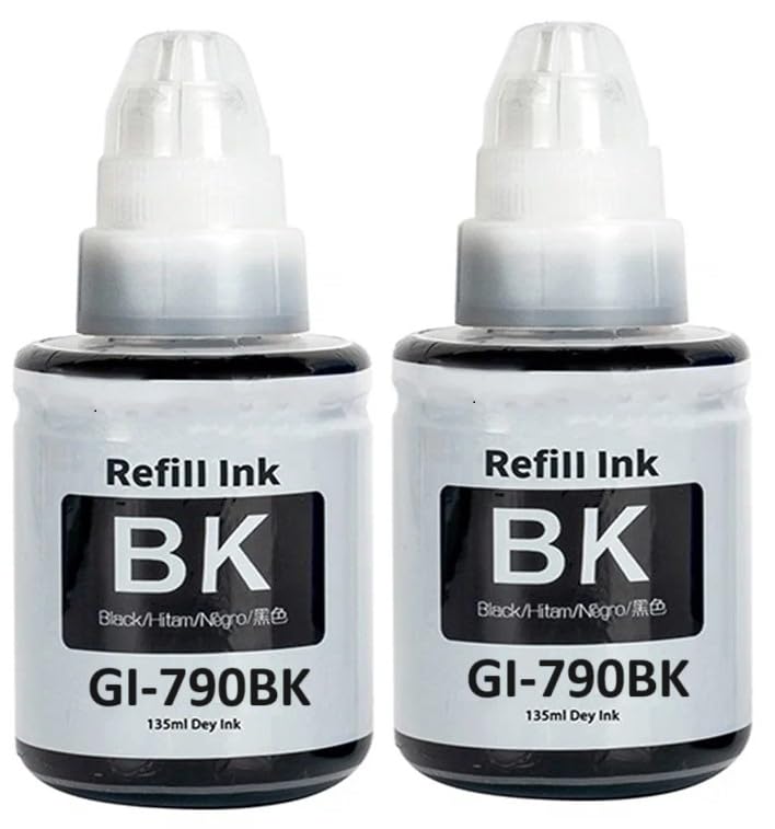 GI-790 Black Ink Bottle Compatible Printer for Canon G1010 G2000 G2002 G2010 G2012 G3000 G3010 G3012 G4010 (CNN 790 Ink Black -2) (B0CW6NM6F8) Amazon Price History, Amazon Price Tracker