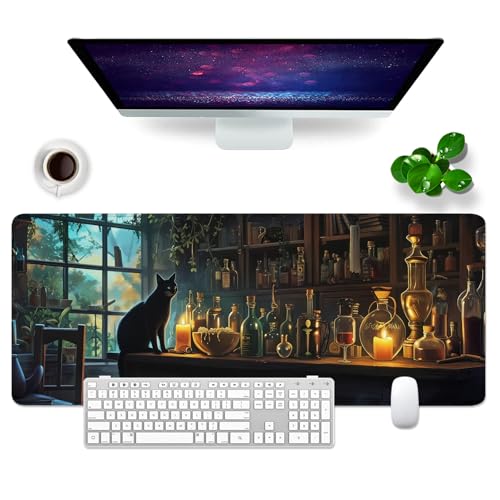 Tapis de bureau xl antiderapant pour regler le manque de place et grand tapis de souris