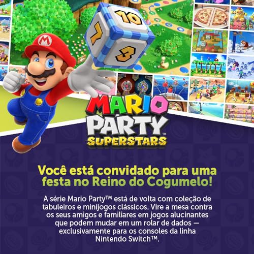 Nintendo, Jogo, Mario Party Superstars, Nintendo Switch, Multijogador Disponível