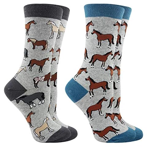 WHD Horse Breed Socks 2-Pack for Women Cover
