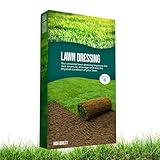 25L Lawn & Turf Dressing Soil Create Lovely Lush & Thriving Garden Lawn Helps Maintain Moisture In The Soil (1 Bag (25 Litres))