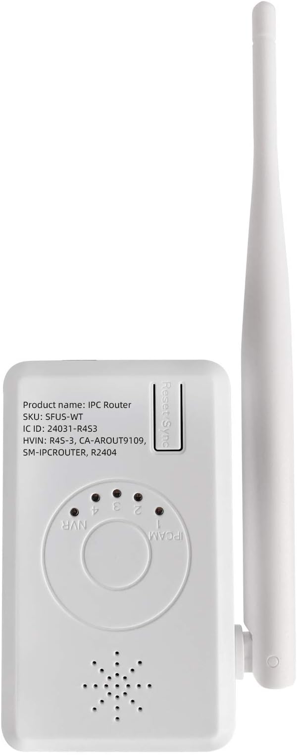 WiFi Singal Extender(NO Power Supply Matched) for SAFEVANT Wireless Security Camera System,Signal Booster Between Cameras and NVR Box