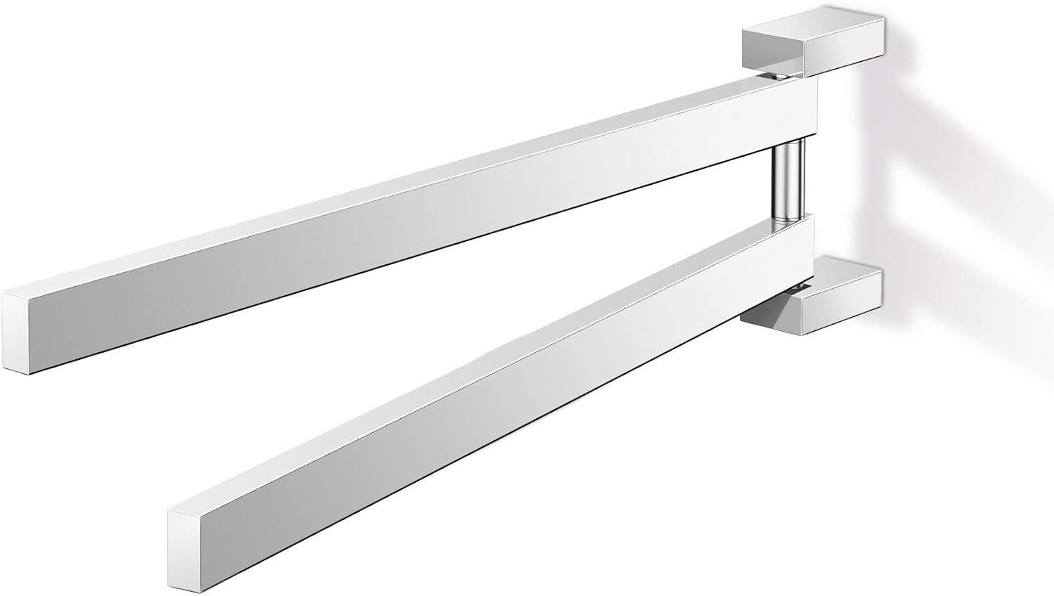 Zack 40025 Linea Towel Holder, 17.52-Inch, High Glossy Swivel