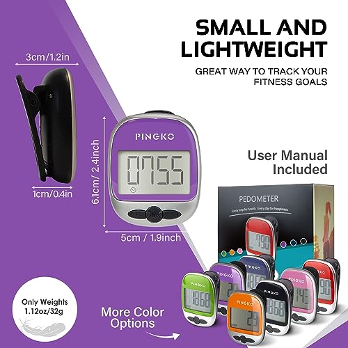 Pingko PK-793 Outdoor Multi-Function Portable Sport Pedometer Step/Distance/Calories/Counter thumb #5