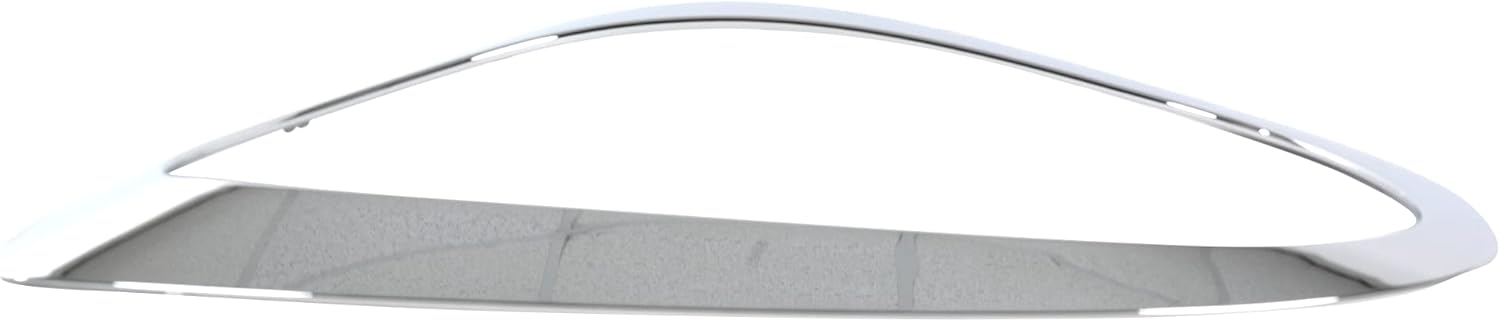 Evan Fischer Driver Side Headlight Bezel Compatible with 2017-2021 Mini Cooper Countryman Chrome - MC2506106