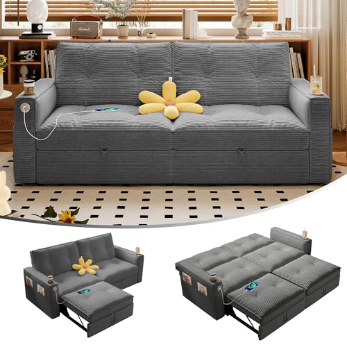 STARZEY 2-in-1 Convertible Sofa Bed - Multifunctional Sofa for Sitting