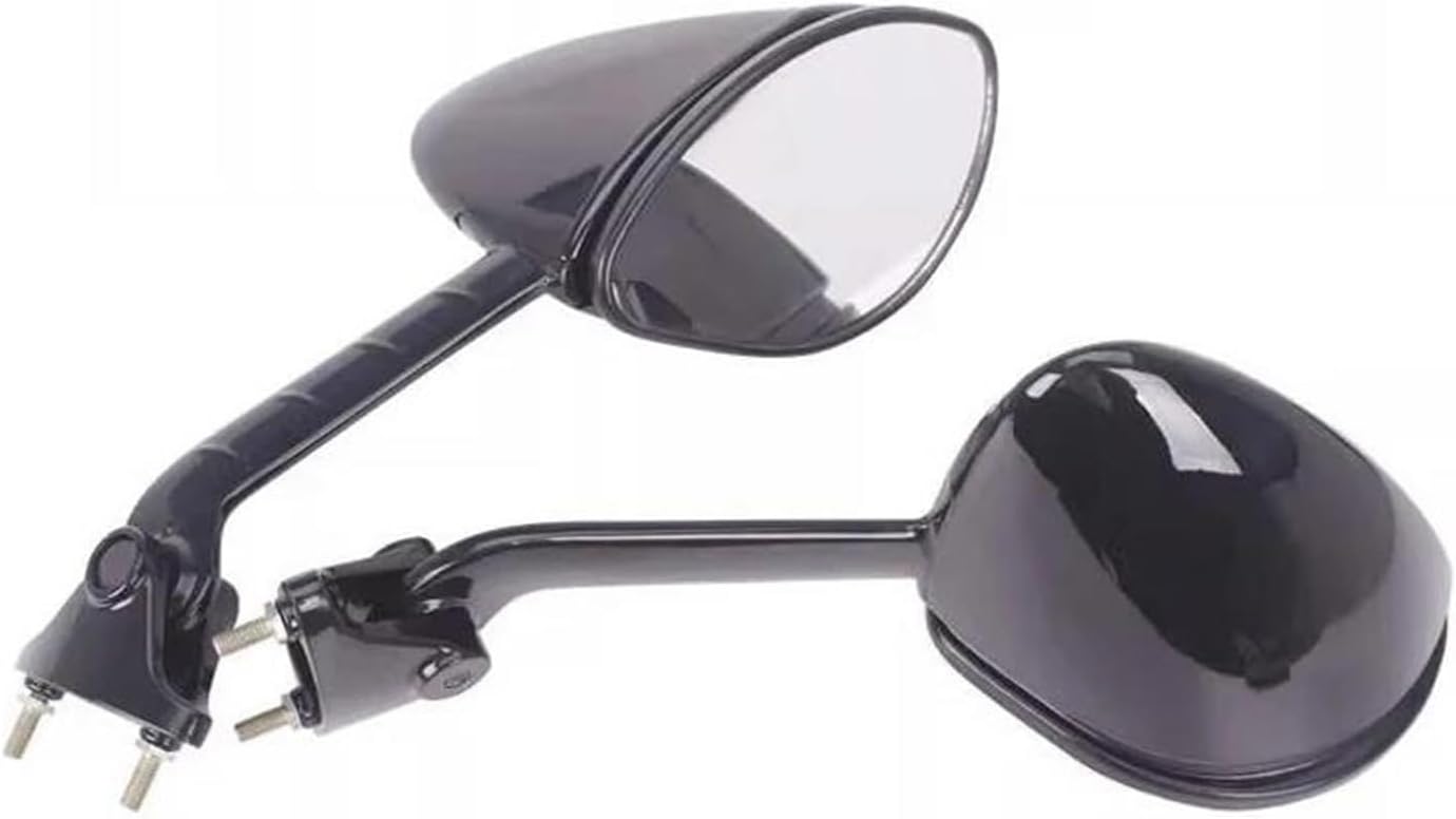 オートバイ ミラー オートバイサイドブラックバックミラー カワサキ