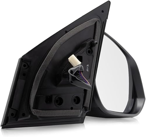 Miniatura 6 de Espejo de puerta para Toyota RAV4 2013 2014 2015 lado del pasajero  Potencia  No calefactable  Negro  Reemplazo para TO1321309  87910-42B70