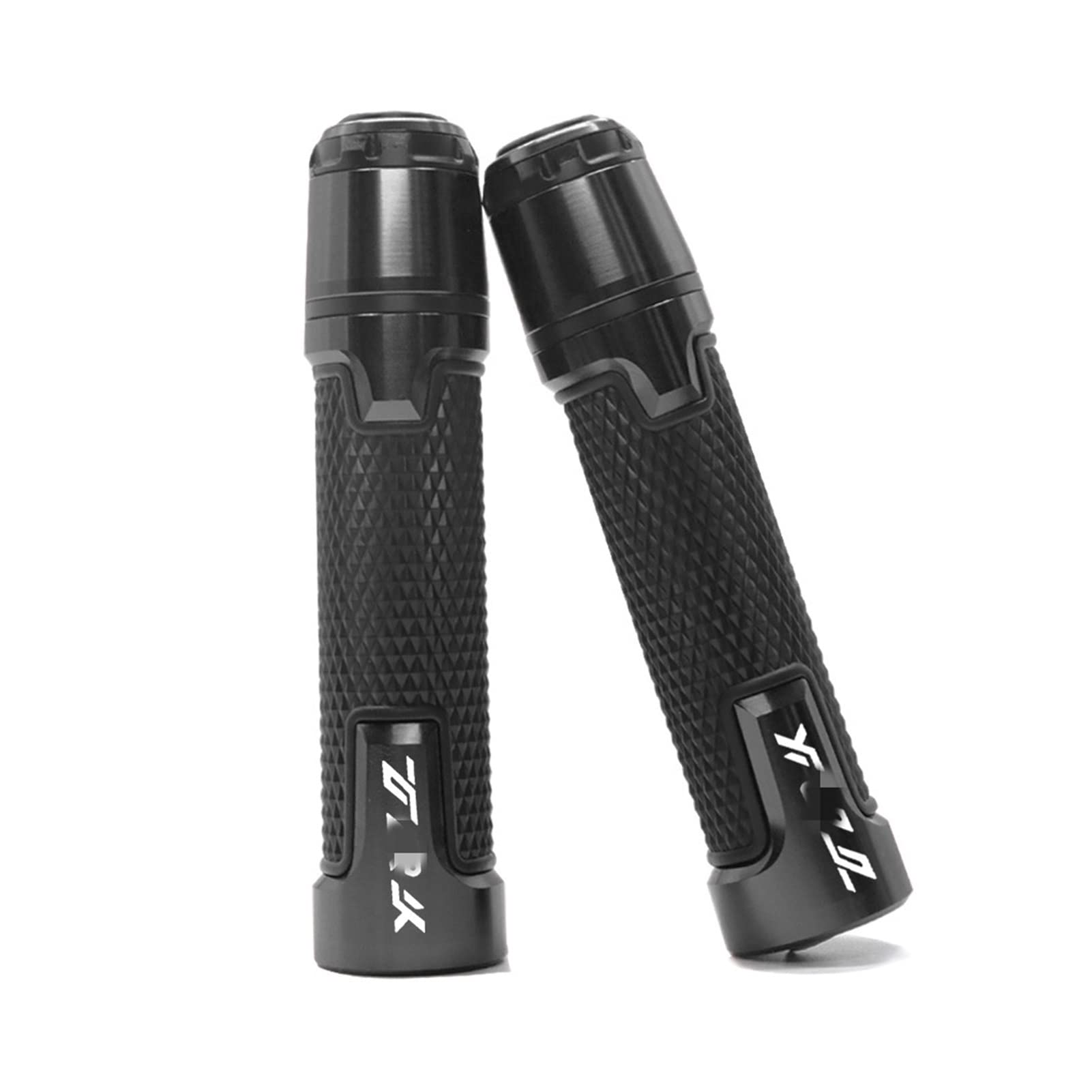 Poignée de moto 22mm antidérapante noire pour guidon Benelli TRK 502