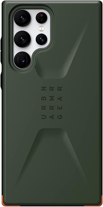 URBAN ARMOR GEAR Galaxy S22 Ultra Compatible Shockproof Case CIVILIAN Olive Japan Authorized Dealer Product UAG-GLXS22ULT-C-OL