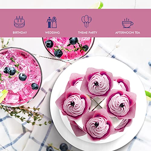 2 Pack Cupcake Stand Tower, Blissur Cupcake Tower, White Cupcake Tier Stand, 3 Tier Cupcake Stand, Cup Cake Stand Cardboard Dessert Cupcake Stand Holder For Parties, Tiered Cupcake Stand (White) #TOP3