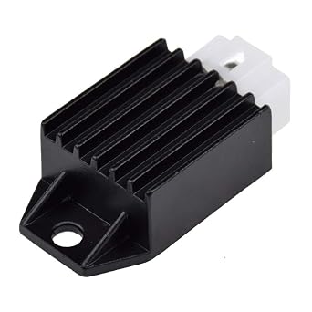 Voltage Regulator Rectifier 4 Pin for Tao Tao ATA-110 DATA135 125 Coolster 110CC ATV 3050B 3050B-2 3050C 3050D Roketa Kazuma Meerkat 50cc Falcon 90cc ATV Quad Howhit 150cc Go Kart