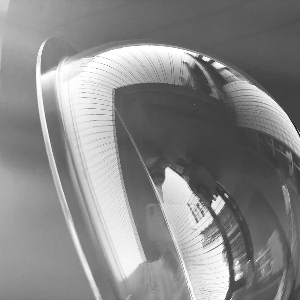 OwlCat Big Size Diameter 13.3 inch/340MM Acrylic Dome Flange Clear Plastic Hemisphere Indoor/Outdoor CCTV Replacement Clear Dome Camera Cover Security Dome Camera Housing Clear color 340x150 340x150