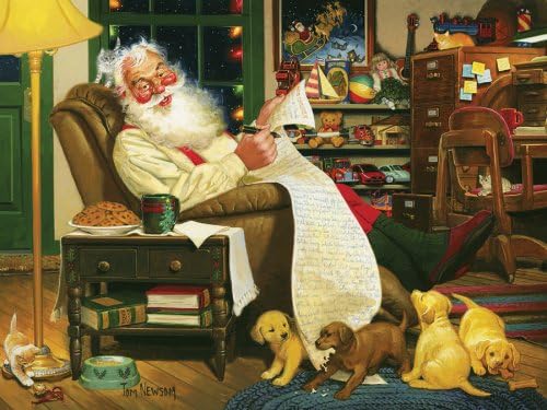 Family Puzzles Santa's Homework