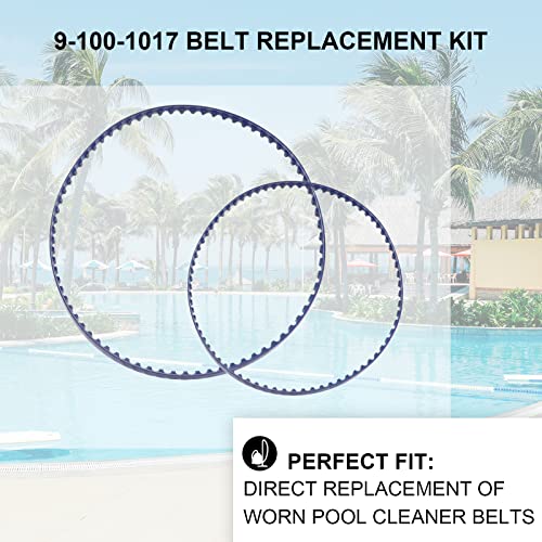 Mifyca 360/380 Pool Cleaner Belts Replacement Kit 9-100-1017 Small and Large Belt Compatible with Pol-aris 360 380 Automatic Pool Cleaners Parts by Mifyca - Used condition - Image 5