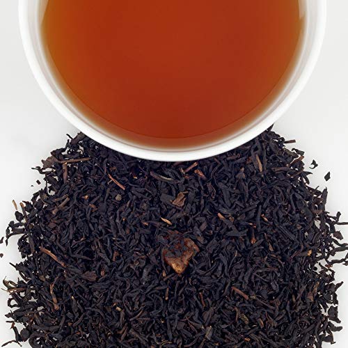 Image of Harney & Sons Mango Loose Leaf Black Tea, 16 oz | Loose leaf black tea with tropical mango flavor. Enjoy hot or iced. Contains caffeine.