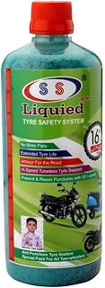 SS Liquied Anti Puncture Tyre Sealant for Tubeless Bike and Scooter Tyres, 500 ml, Liquid Form Price In India
