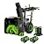 EGO Power+ SNT2405 56-Volt 24 in. Self-Propelled 2-Stage Snow Blower with Peak Power™ - (2) 7.5Ah Batteries and Dual Port Charger Included