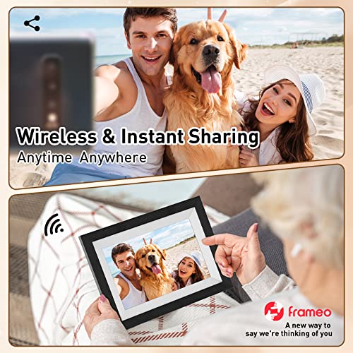 Secura Home Wifi Digital Picture Frame 10.1 Inch Ips Hd Touch Screen Smart Cloud Photo Frame With 32Gb Storage, Auto-Rotate, Wall-Mountable, Share Photos And Videos Via Frameo App From Anywhere #TOP1