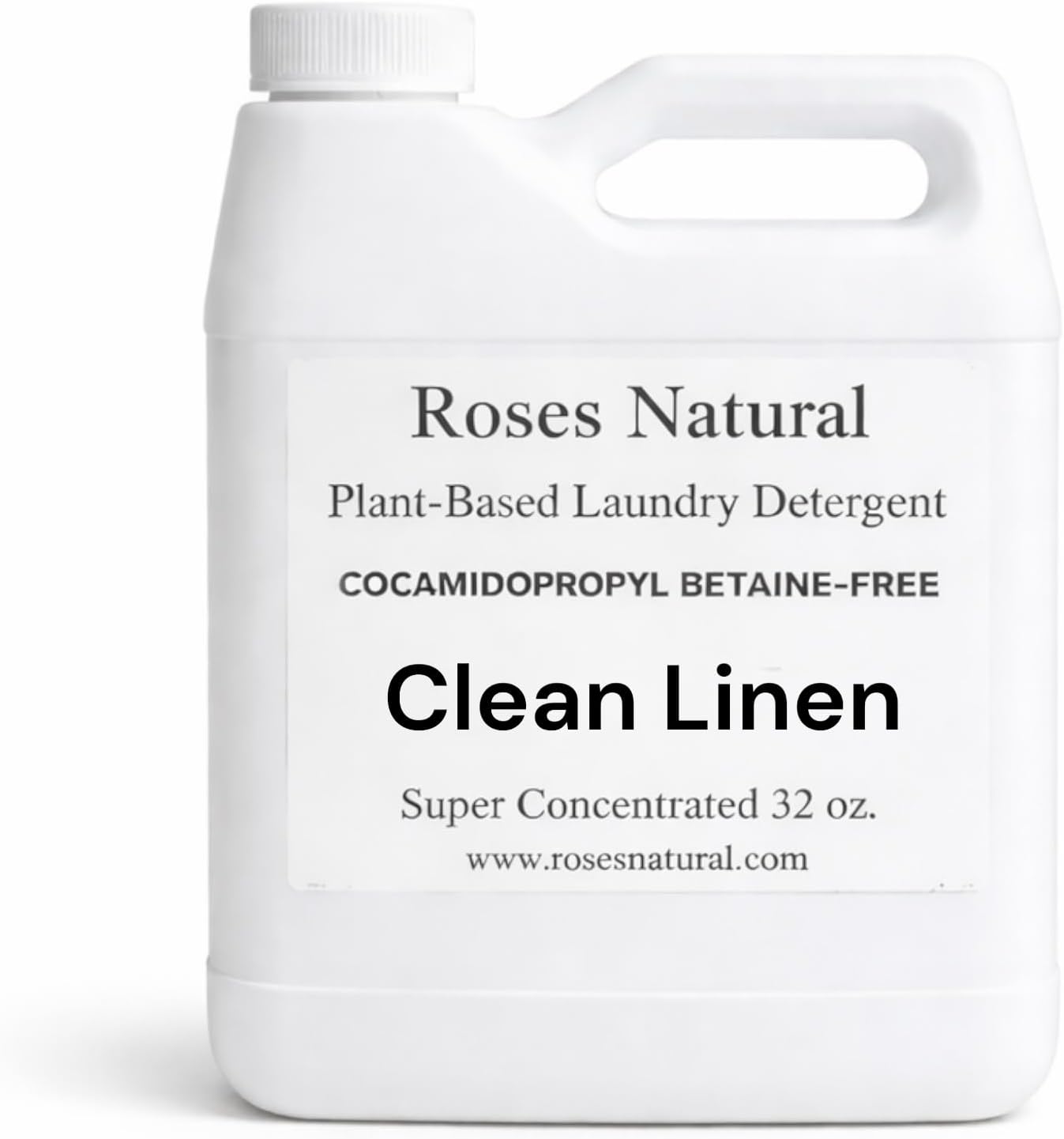 Cocamidopropyl Betaine-Free Laundry Detergent, Plant-Based Concentrated Liquid, Gentle on Sensitive Skin, 32 oz – HE Compatible, Made in the U.S.A. (Patchouli)