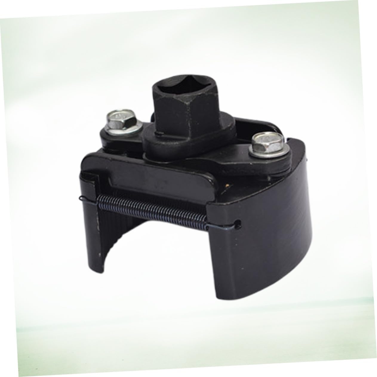 Adjustable Two-jaw Filter Steel Wrench Oil Filter Removal Tool with Drive for Engine Motorcycle Bicycle Garage Maintenance