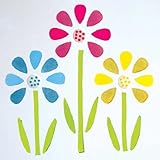 GelGems Tall Flowers Large Bag Gel Clings