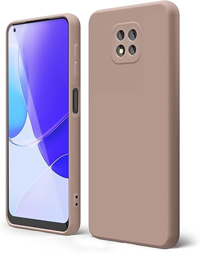 Miniatura 1 de oakxco Funda de teléfono para Moto G Power 2021 con agarre de silicona líquida, bonita funda delgada y delgada de goma suave de poliuretano