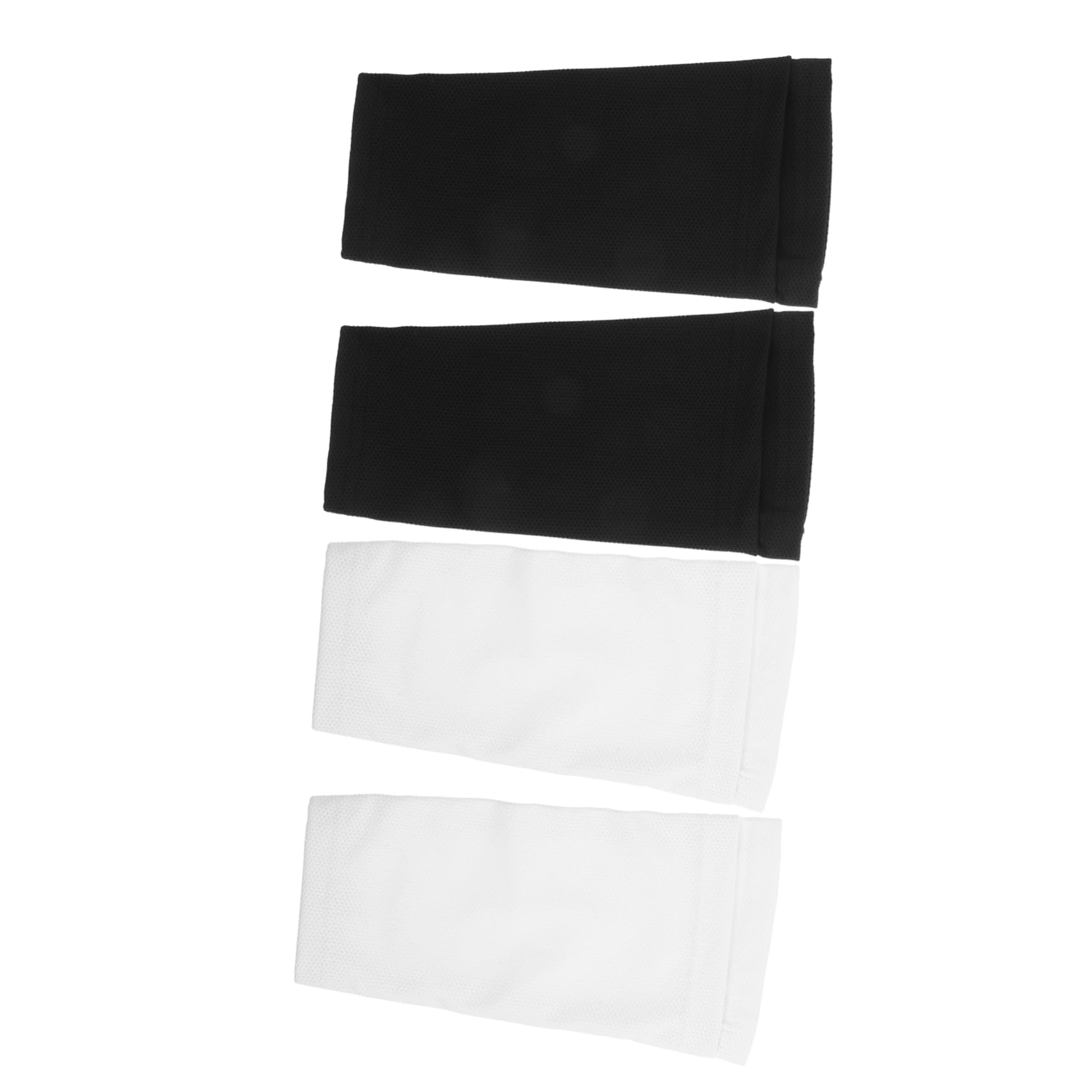 2 Pairs Football Shin Guard Sleeves: Compression Fit Soccer Leg Sleeves - Breathable Football Shin Pads Holders for Beginners