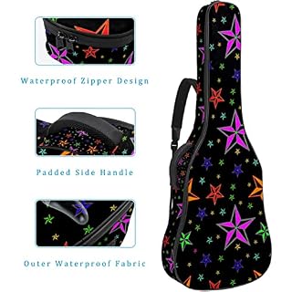 Housse Pour Guitare Acoustique Couleur De L’étoile Sac Pour Guitare Électrique 10Mm Rembourré Housse Pour Guitare… - Les Beatles, Paul McCartney, John Lennon, RIngo Starr, George Harrison Housse Pour Guitare Acoustique Couleur De L'étoile Sac Pour Guitare Électrique 10Mm Rembourré Housse Pour Guitare… – Image 4
