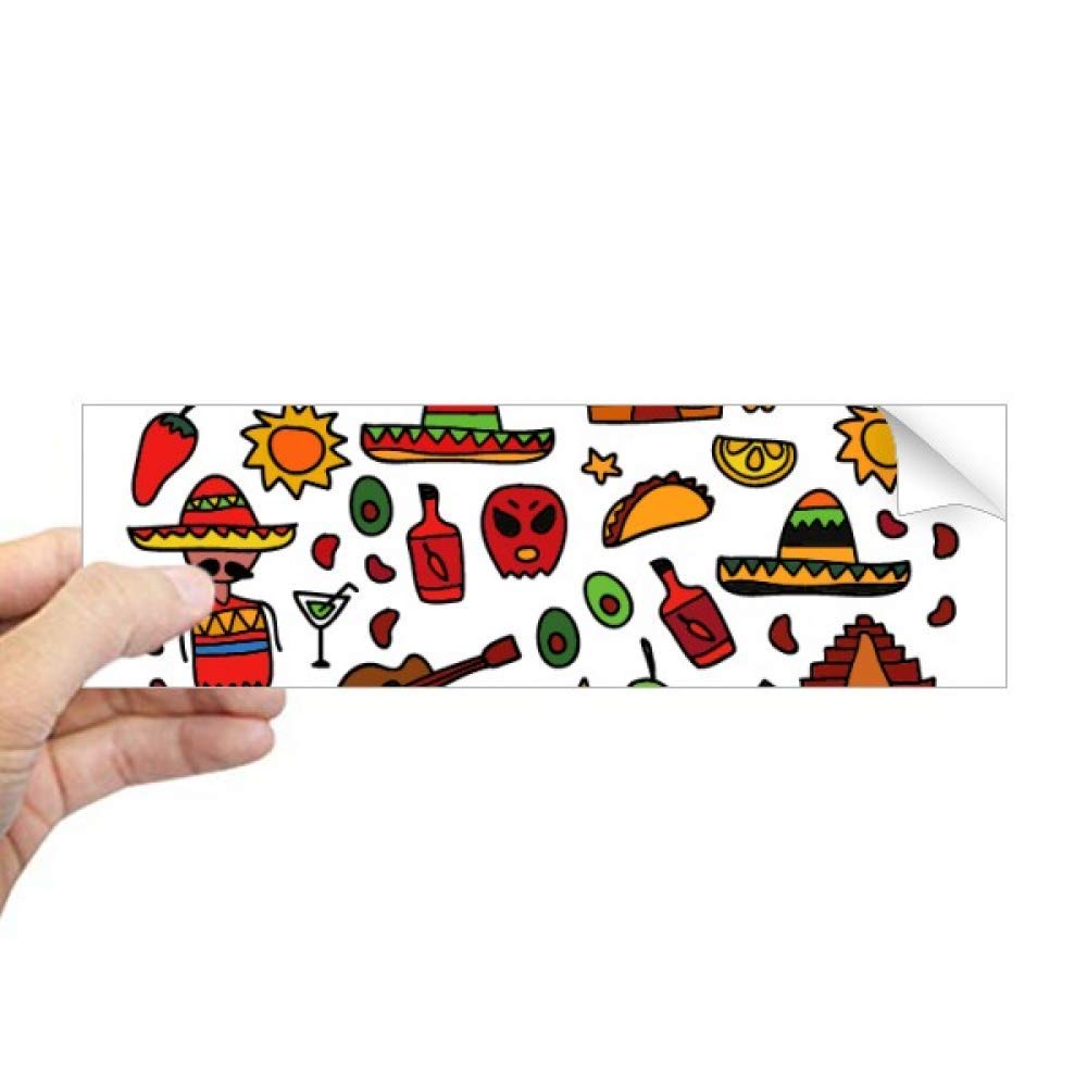Sticker fenêtre crâne de guitare rectangulaire pour masquer le vis-à-vis