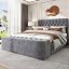 Grey Velvet - Bench