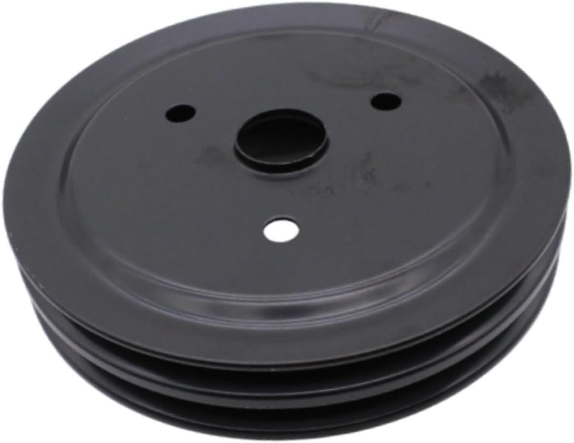 Crankshaft Pulley Double Groove Compatible For Chevrolet Small Block V8 Gen. I 5.7 L / 350 Ci 5.0 L / 307 Ci 6.6 L / 400 Ci Attachment