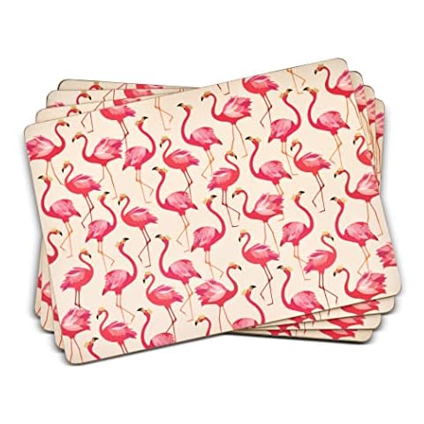 Pimpernel Flamingo Placemats Set of 4 Cover