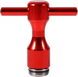 Jadpes Putter Weight Wrench Tool, Pack of 2 Red Golfs Putter Weights + Golfs Wrench Spanner Tool Putter Weights Wrench Tool Golfs Screw Putters (40G)
