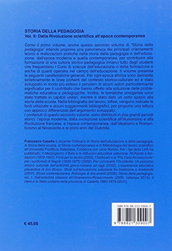 Storia Della Pedagogia. Dalla Rivoluzione Scientifica All'epoca Contemporanea (Vol. 2) - 2