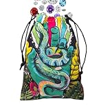Large gamme d'applications : cette pochette de tarot convient aux magiciens et aux mystiques, tout en offrant une organisation quotidienne élégante pour les praticiens spirituels. Son design idéal favorise les lecteurs de tarot, les psychologues et les guérisseurs, assurant la praticité dans les environnements professionnels et personnels