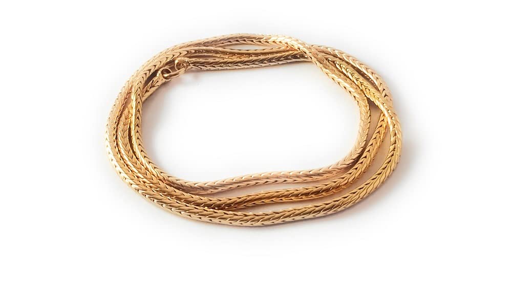 CUTE GOLDOne Gram Gold Plated Fashion Jewellery Traditional Covering Thali Chain for Women & Girls