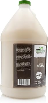 Green Groom Oatmeal Dog Shampoo, 1 Gallon - Natural Colloidal Oatmeal, Calms Dry Itchy Irritated Skin, Natural Ingredients, Moisturizes and Soothes the Skin and Coat, Professiona Grooming Grade