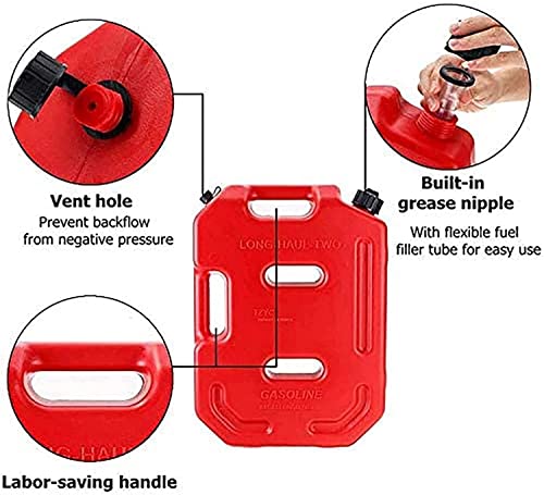 Réservoir de carburant portable étanche en plastique robuste